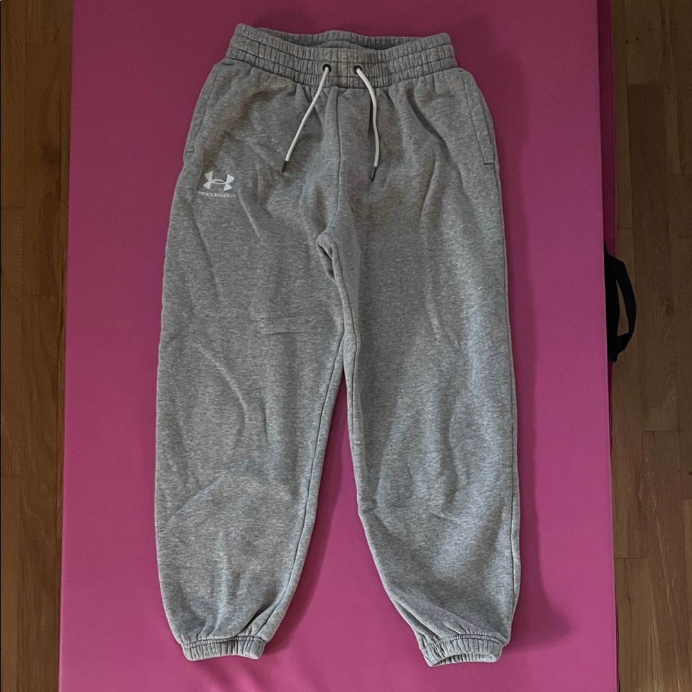 Under Armour Kids Light Gray Joggers